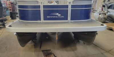 2022 Bennington 24 SVSR Triple Pontoon Boat